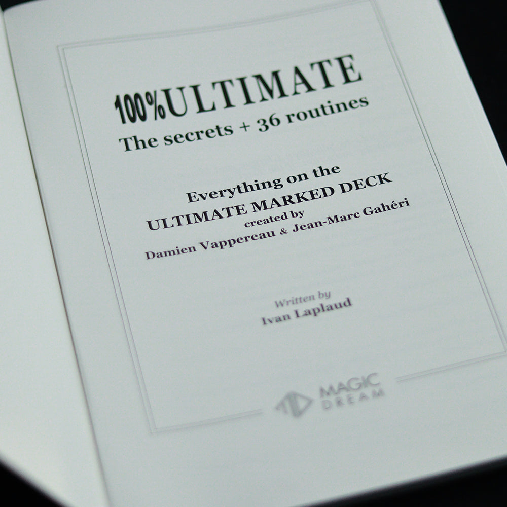 Ultimate Marked Deck Companion Book