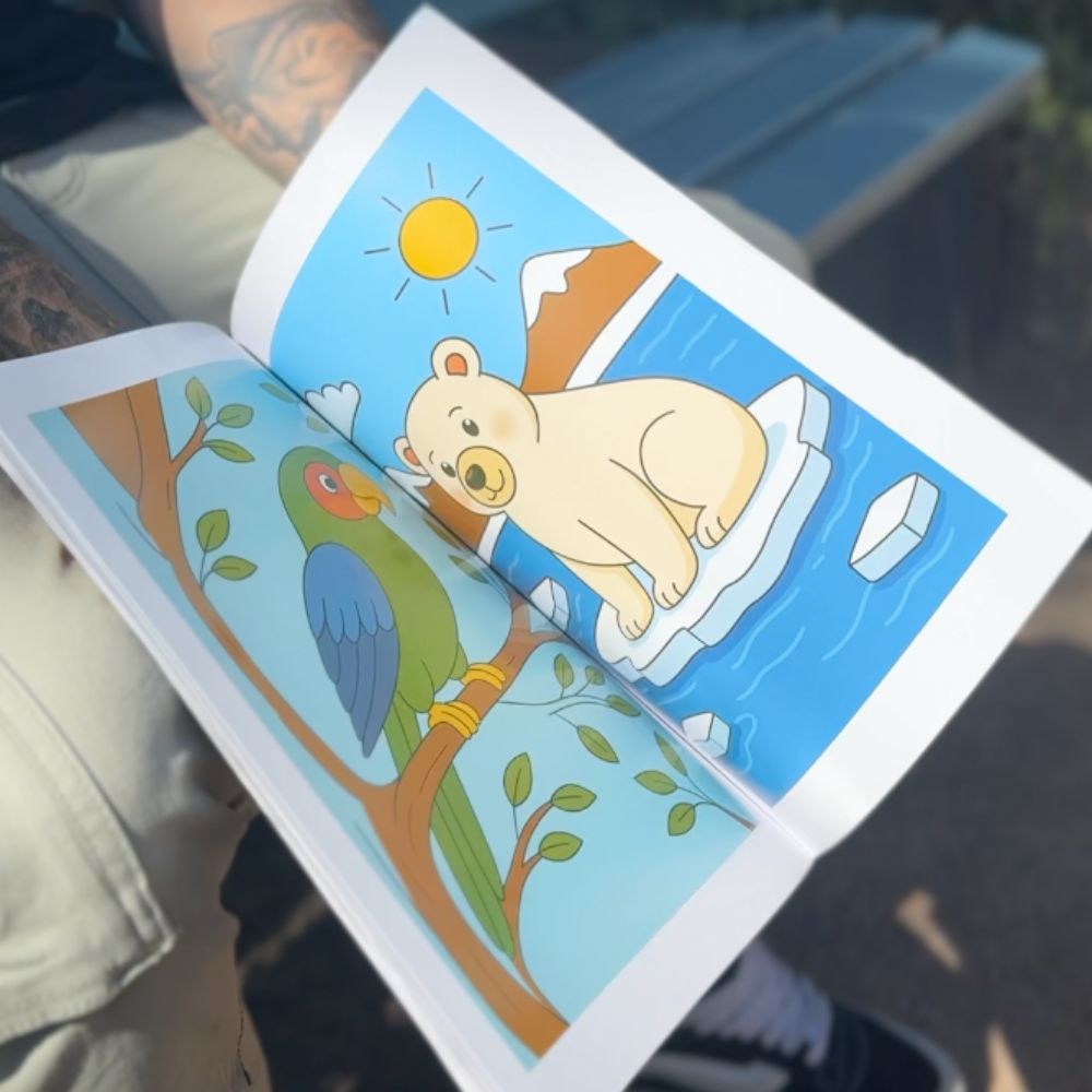 Coloring Book Evolution - Livre Edition Safari