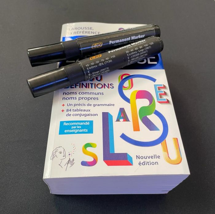 Dictionnaire EJO Book Test