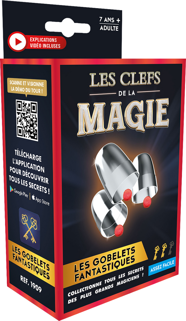 Les Gobelets Fantastiques (Cups and Balls)