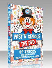 magie DVD Fast'N'Genious du magicien Yoan Tanuji et Jean Charles BRIAND