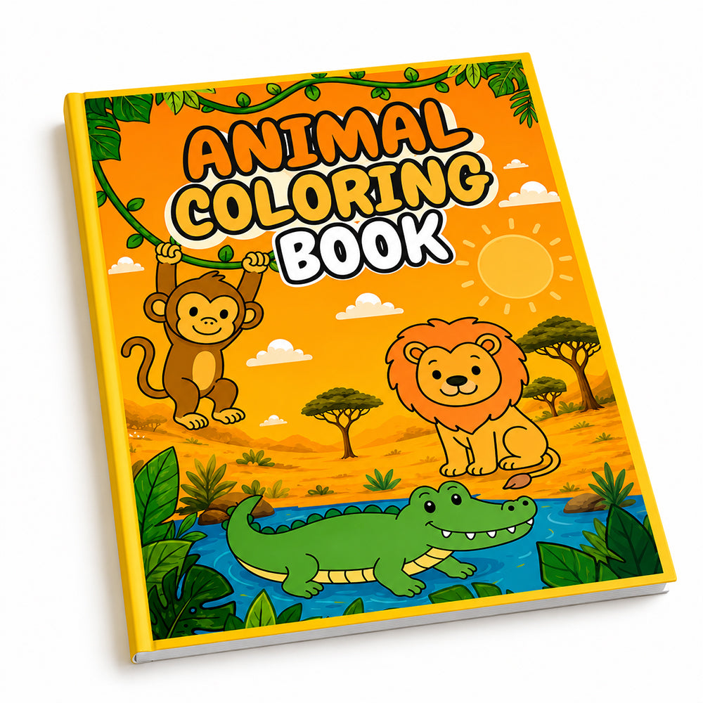 Coloring Book Evolution - Livre Edition Safari