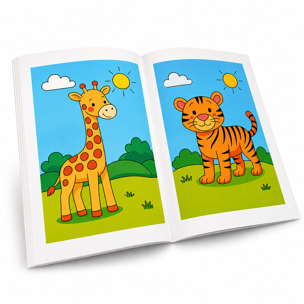 Coloring Book Evolution - Livre Edition Safari